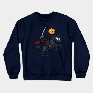 Creepy Halloween Horseman Crewneck Sweatshirt